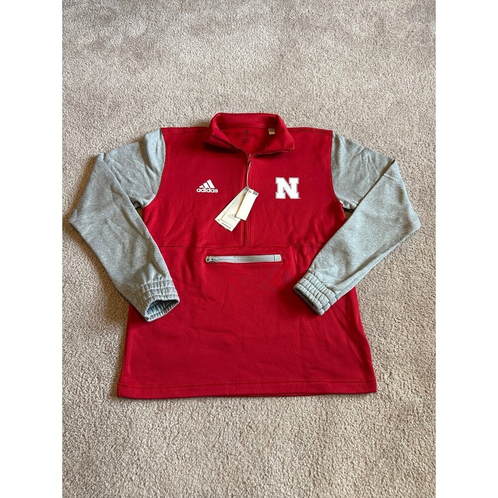 Nebraska Cornhuskers Adidas NWT Menβs Athletic Jacket Size Small